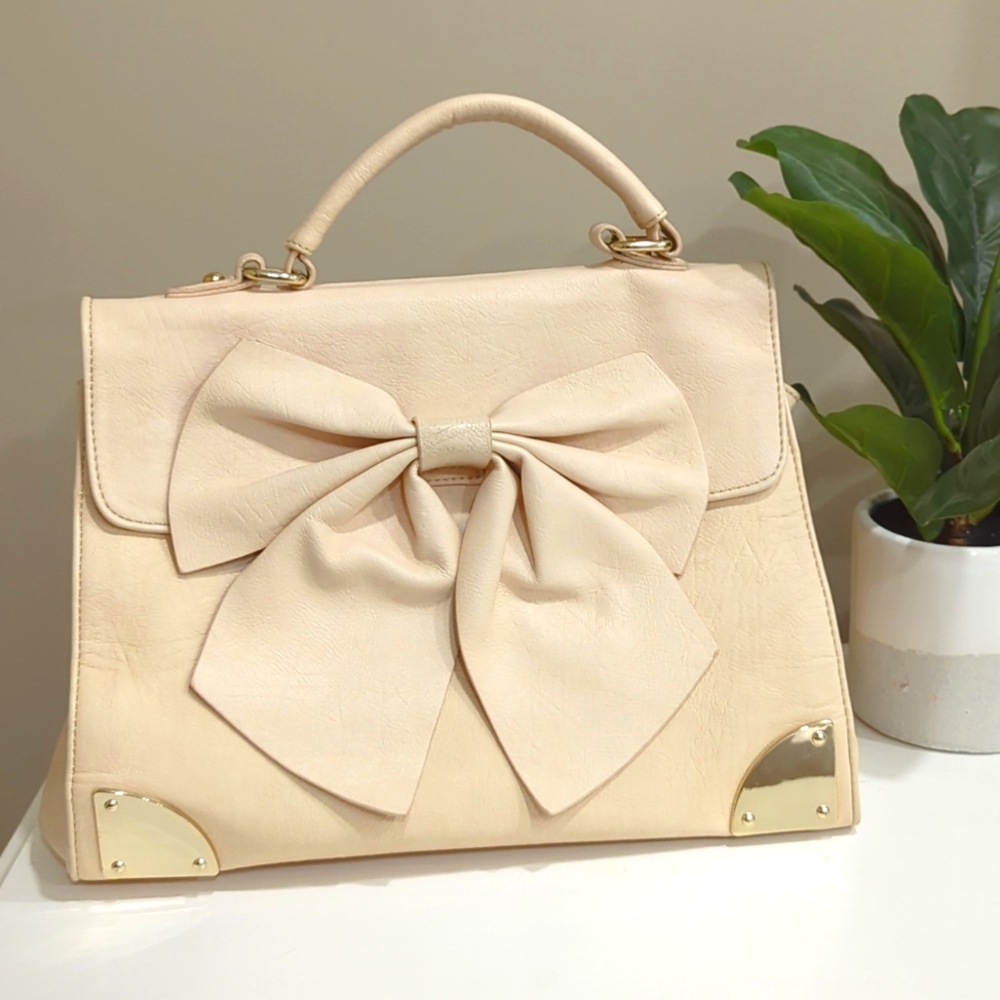 Forever New Peachy-pink Handbag